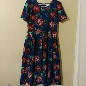 🍁🍃🍂LuLaRoe Large NBC Amelia NWOT